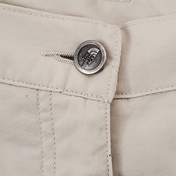 The North Face Convertible Hiking Pants Bermuda Shorts Women's Tan/Khaki Size 10 - Picture 4 of 10